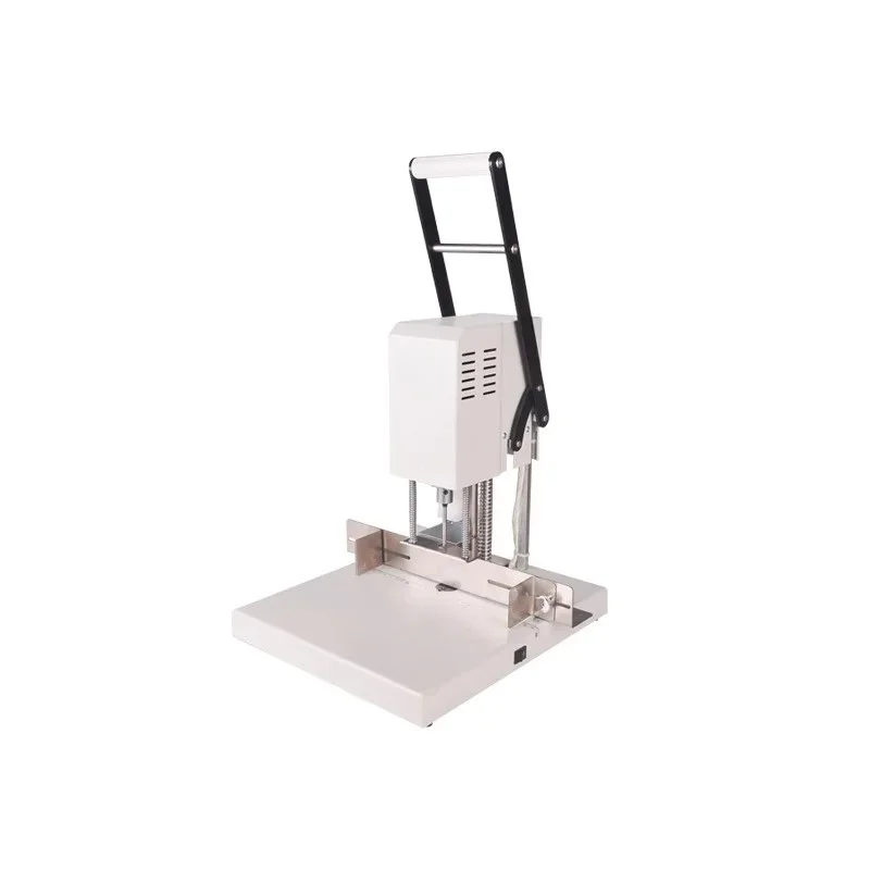 Electric Single-Hole Drilling Machine for Paper Hole Punching And Loose-Leaf Book Binding Hollow Twist Drill Binding Machine