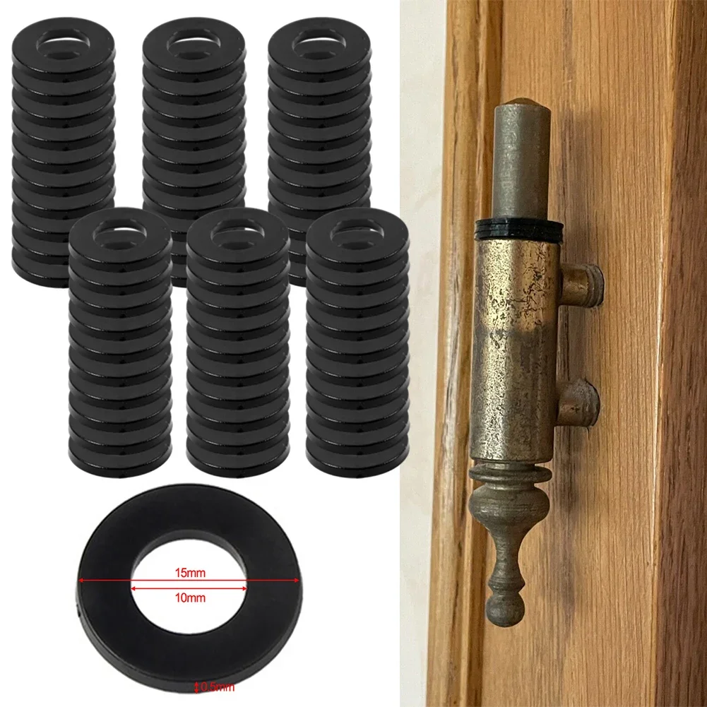 Practical Brand New Hinge Rings Fittings Accessories Black High Hardness Kit Parts Plastic Replacement Washer Wear Resistant
