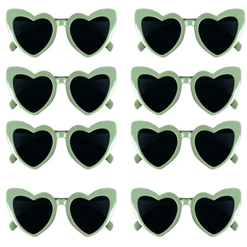 Hen Night Heart Shaped Sunglasses Women's Bachelorette Party Favors Glasses Bridal Shower…
