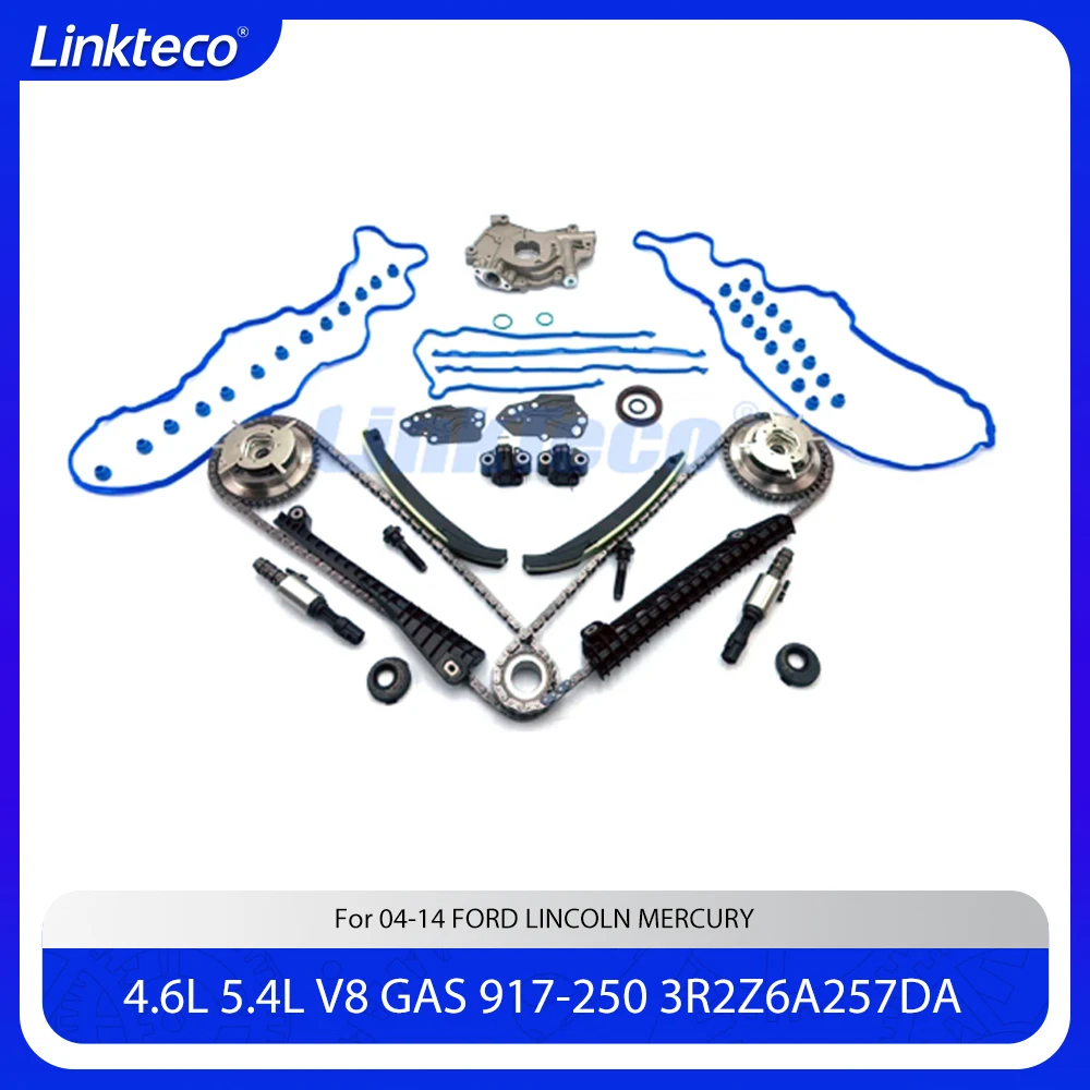 

Engine part Timing chain kit Fit 5.4 L V8 GAS 99W 99L4 For 03-14 5.4L FORD EXPEDITION F-150 F-350 LOBO LINCOLN MARK LT 966101XD