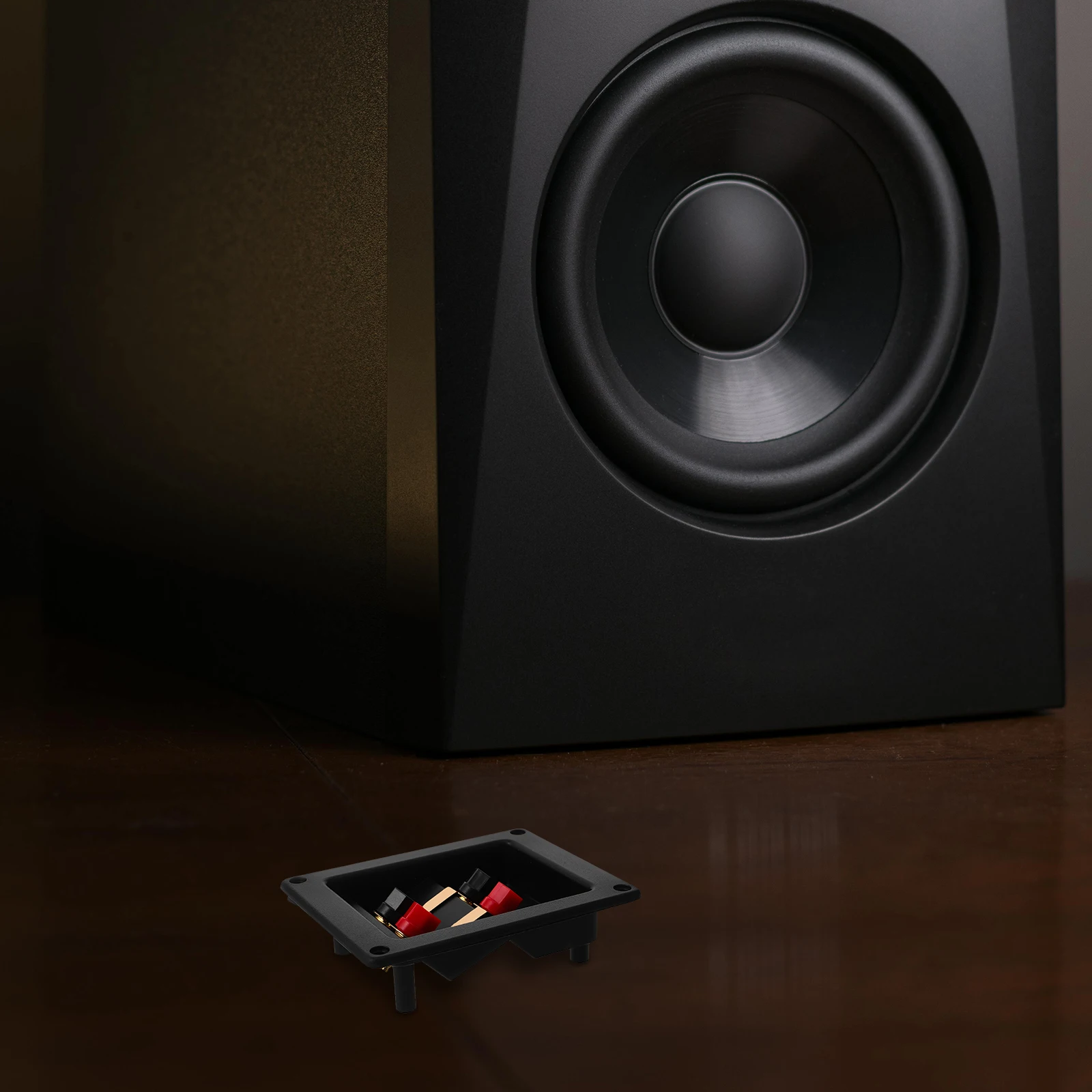 

Dual-Wire Speaker Terminal Box High-Precision Sound Connection Box for Home Audio Professional Sound System Speaker Wire