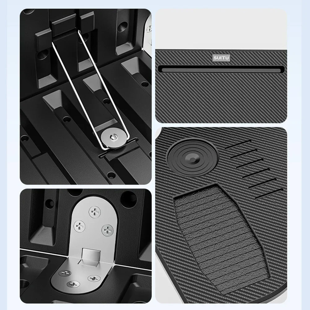 Car Tray Table for Tesla Model 3 Model Y Food and Drinks Tray Holder Laptop Stand Drive Desk for Car Steering Wheel Office Tool