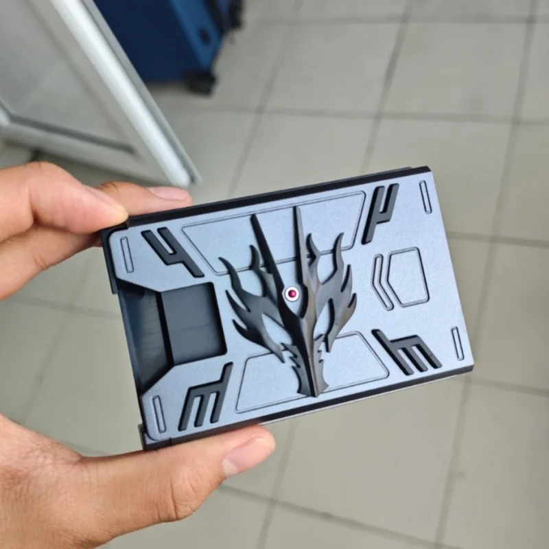 Kamen Rider 2026 Ryuki Ryuga Expandable Card Holder Foldable ID Badge Case Anime Storage Organizer for Card Fans