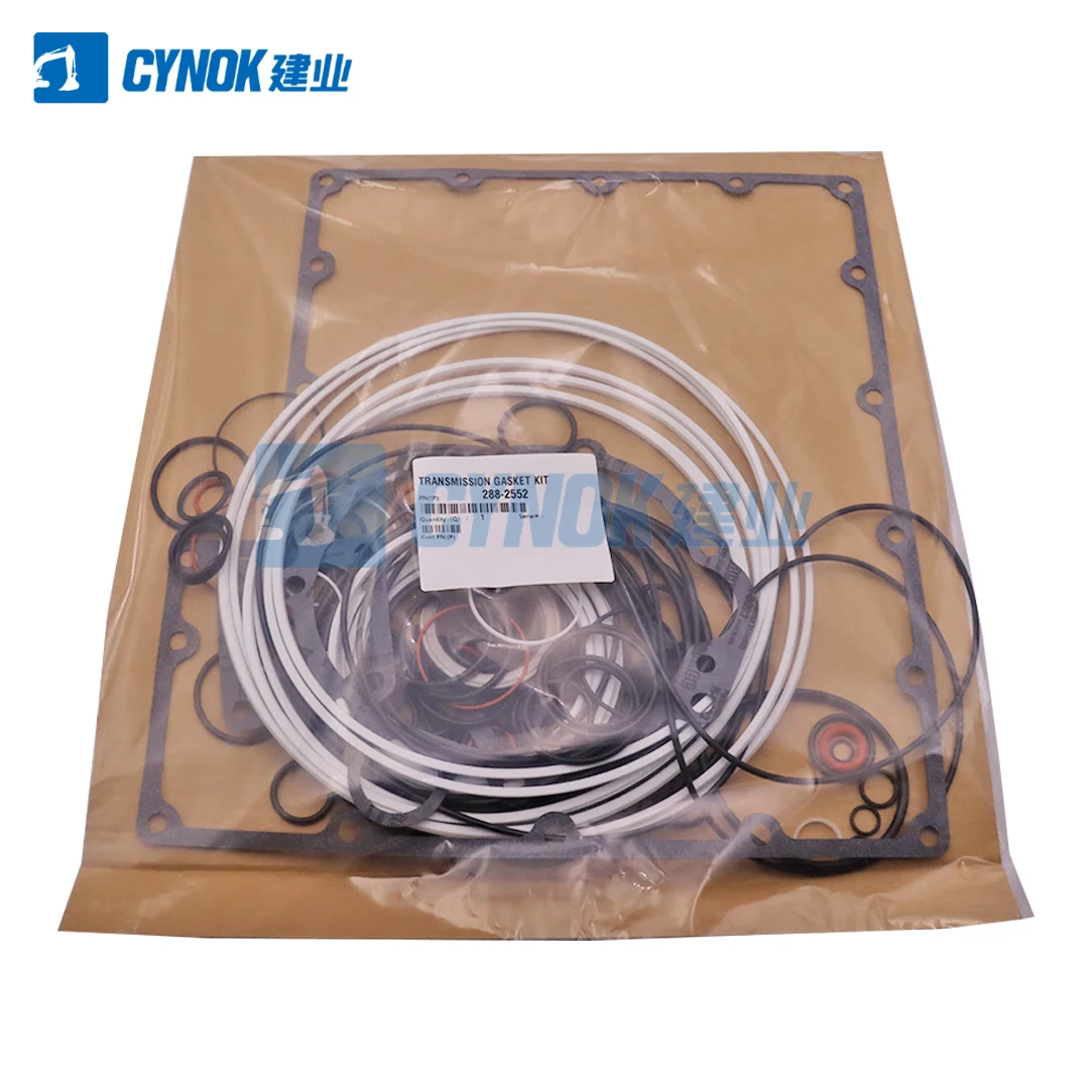 

Excavator Spare Parts 288-2552 2882552 Transmission Overhaul Gasket Kit for Cat 12G 140G Gearbox Seal Kit