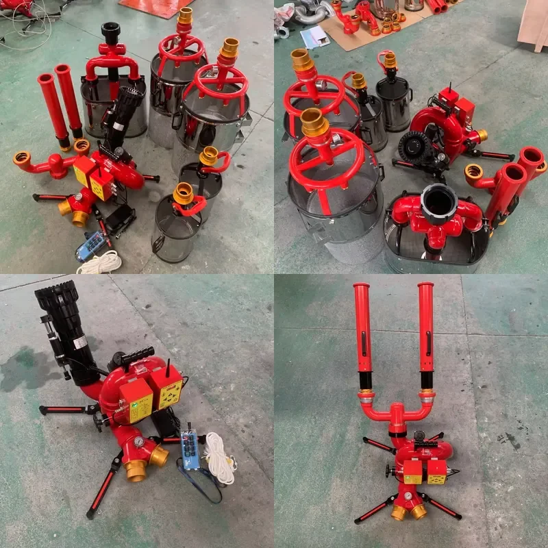 2026 Five-in-One Flexible Fire with Detachable Nozzles and Mounting Bases Multi-Mode Fire Water for