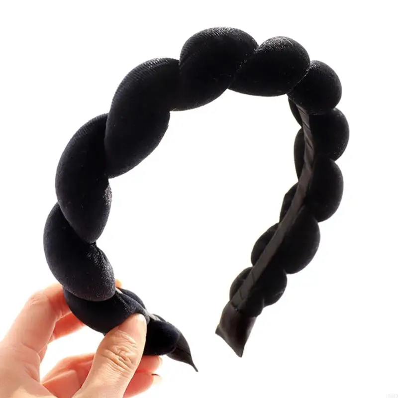 39bd Braid Headband Spa Sponge Headband Spa Headband Velvetheadband Yogasweatband