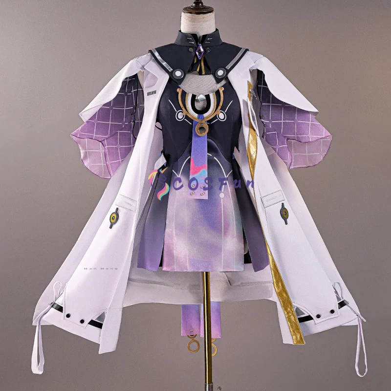 

Wuthering Waves MORNYE Cosplay Costume Full Set Uniform Role Play Halloween Carnival Party Outfit for Women COSFun