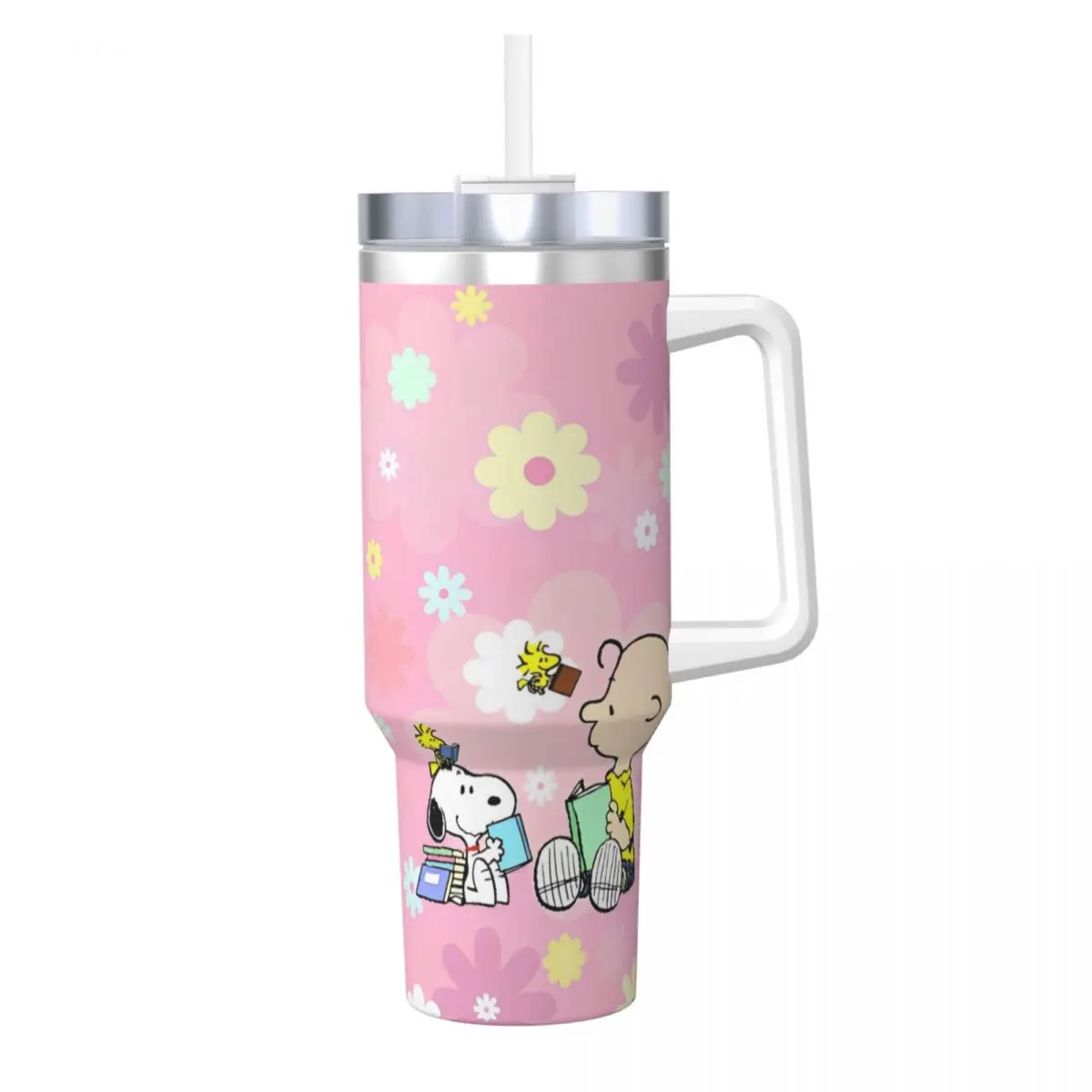 Stainless Steel Tumbler Snoopy Dog Miniso Thermal Cups Insulated Hot Drinks Large Capacity Car Mugs Travelist Water Bottle