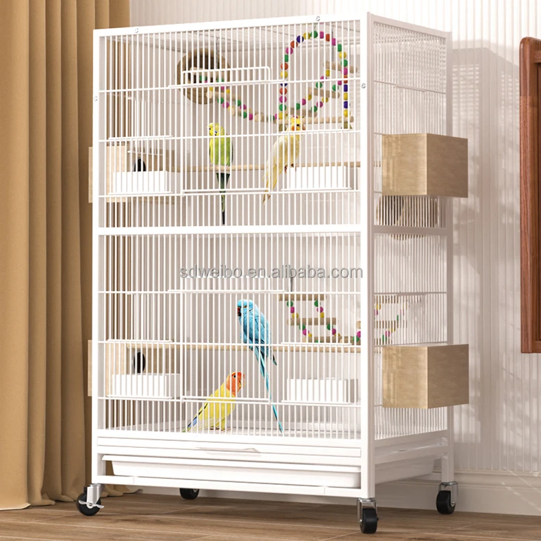 Custom Bird Breeding Nest Fince Bird Cage One Storey Two Storey Pet Cage Three Storey Bird Cage Feeding Box