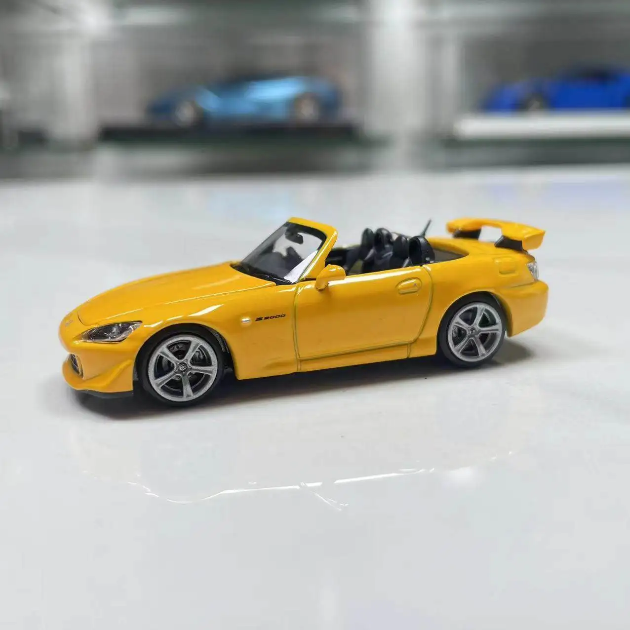 FOR Honda S2000 TYPE S Unlimited  car model 1:64 Alloy material ornaments for collection display and appreciation