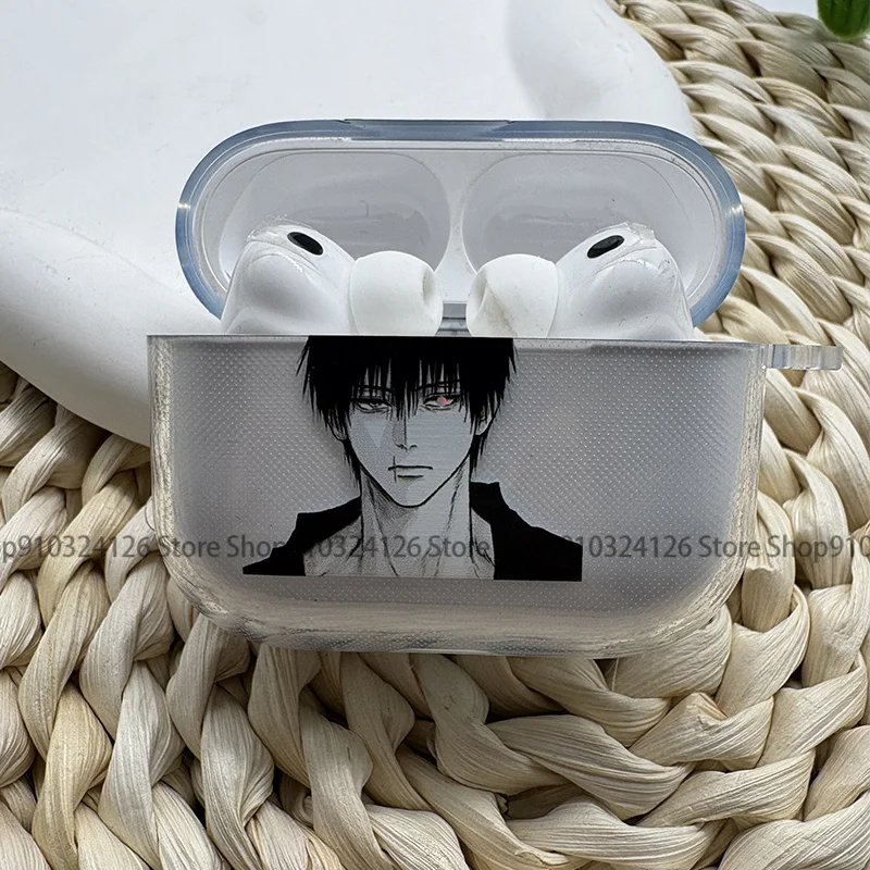 Anime Jujutsu Kaisen Fushiguro Touji Earphone Case For AirPods 4 3 1 2 Gen Earphone Protecitve Case For AirPods Pro3, ,Pro Cover - view 3