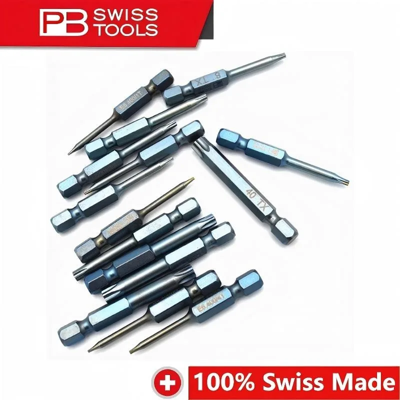 PB SWISS TOOLS E6.400 Series Precision Star Coloured Plum Bit