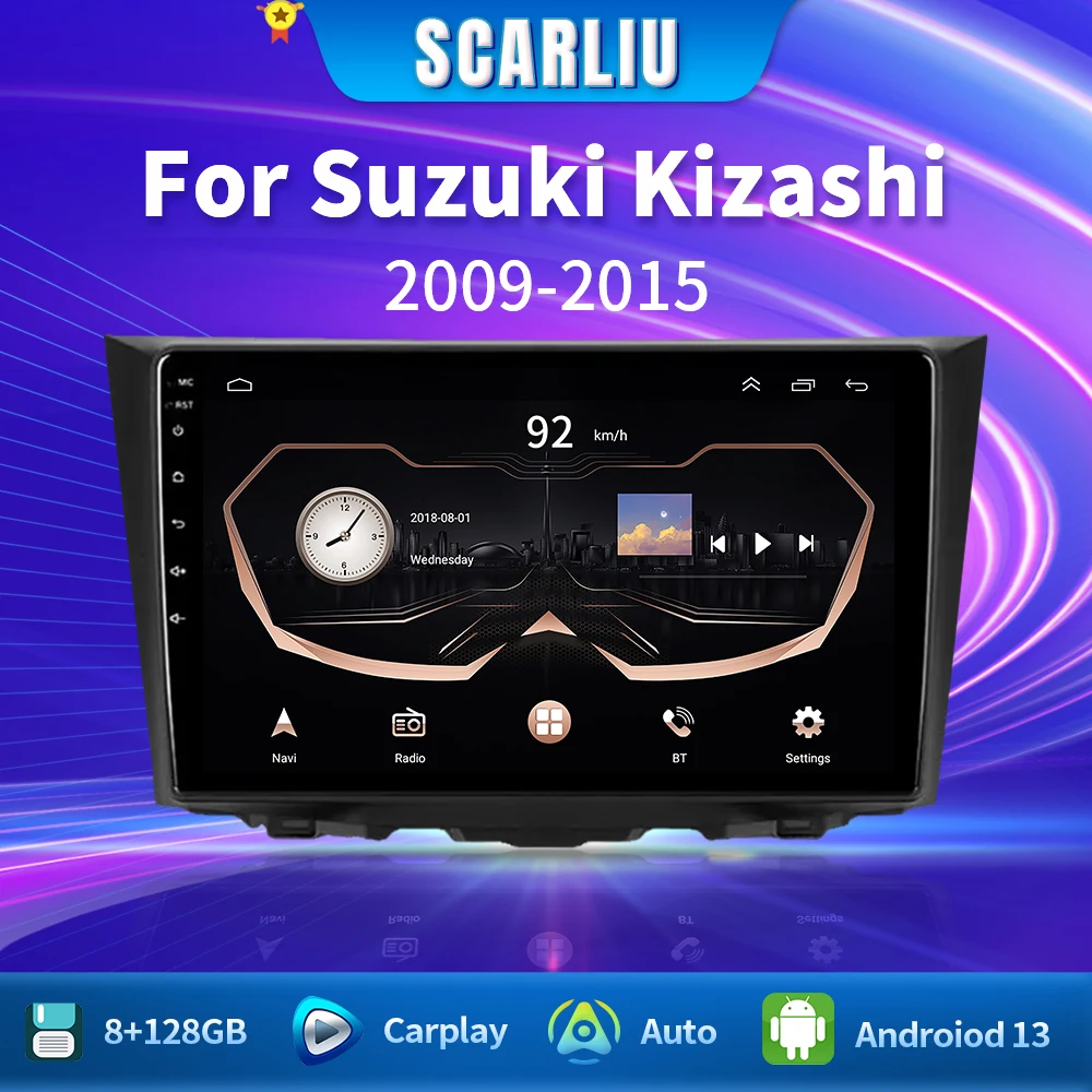 

Android 13 8G 128G For Suzuki Kizashi 2009 - 2015 Car Radio GPS Navigation Stereo QLED Multimedia Video Player CarPlay Head Unit