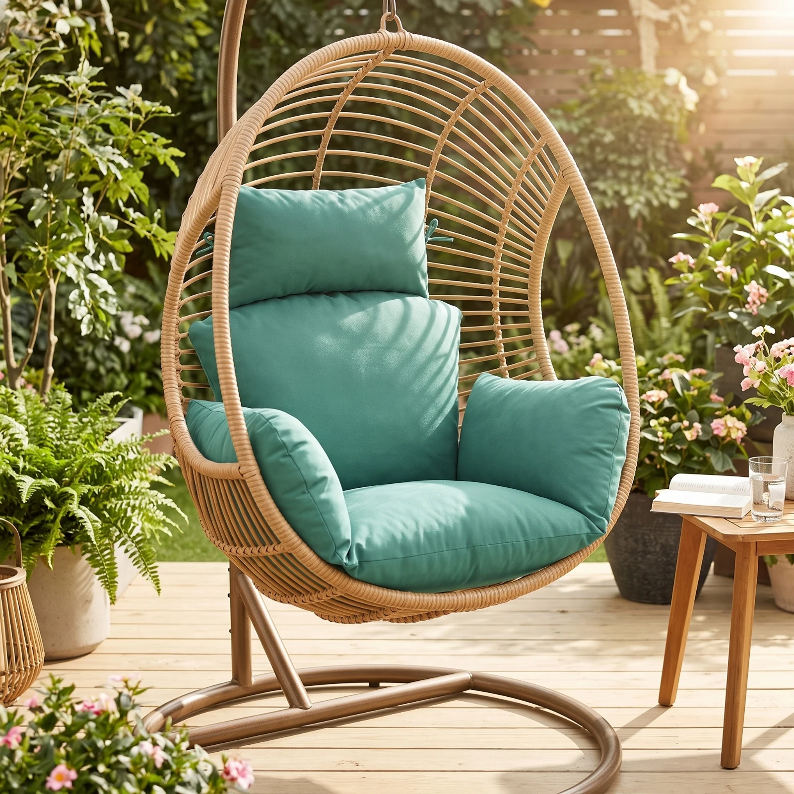 Hanging Chair Cushion Versatile Egg Chair Cushion Soft Ergonomic