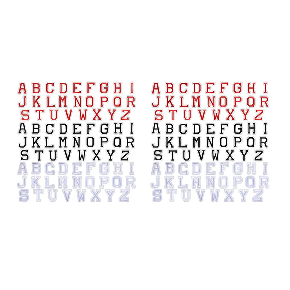 【HOT ITEMS】156 Pieces Iron on Letter Patches, Alphabet Applique Patches A-Z Letter Repair Patches for Hats, Shirts, Shoes,Jeans