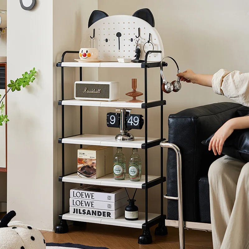 

Cute multi-layer shoe rack modern dormitory metal storage rack entrance multifunction zapatera organizador Organizer furniture