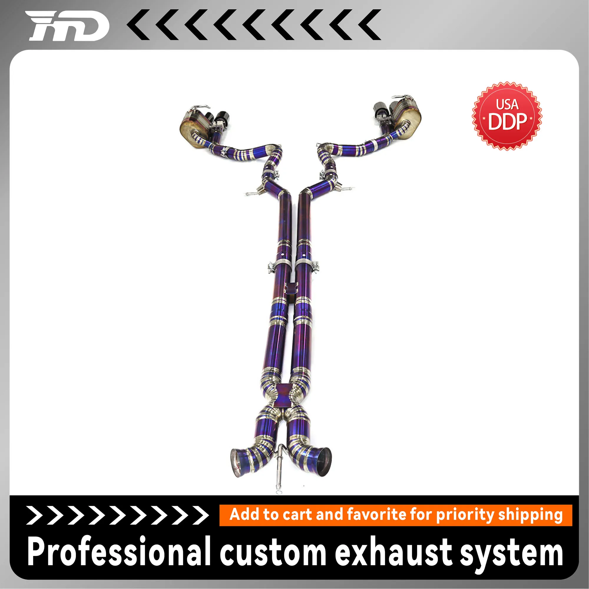 

Performance Racing Exhaust for Porsche Panamera Turbo 971 4.0T Aggressive Sound Deep Loud Ti Power Upgrade