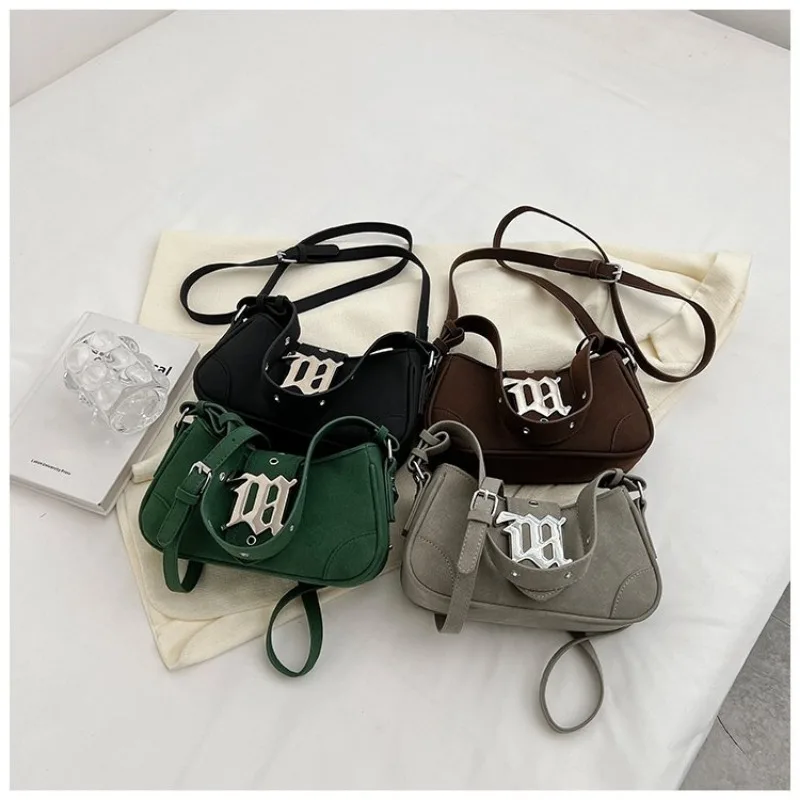 2023  Trendy  and  Fashionable  New  Women's  Bag  Millennium Hot Girl Style Underarm Bag Versatile Matte Handheld Crossbody Bag