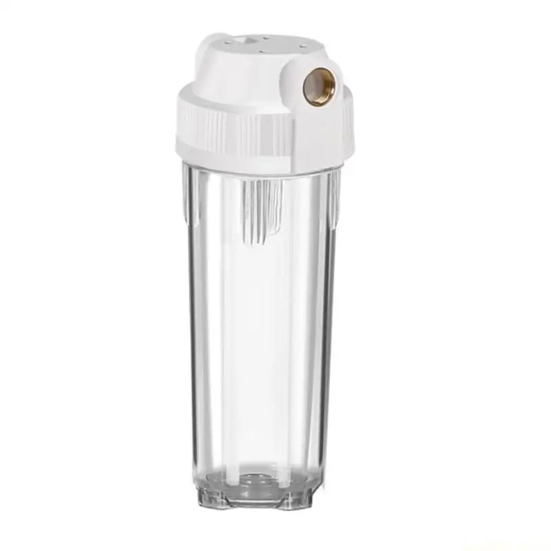 D0AB 10inch Transparent Filter Cartridge Bottle Kitchen Water Depurator Replacement