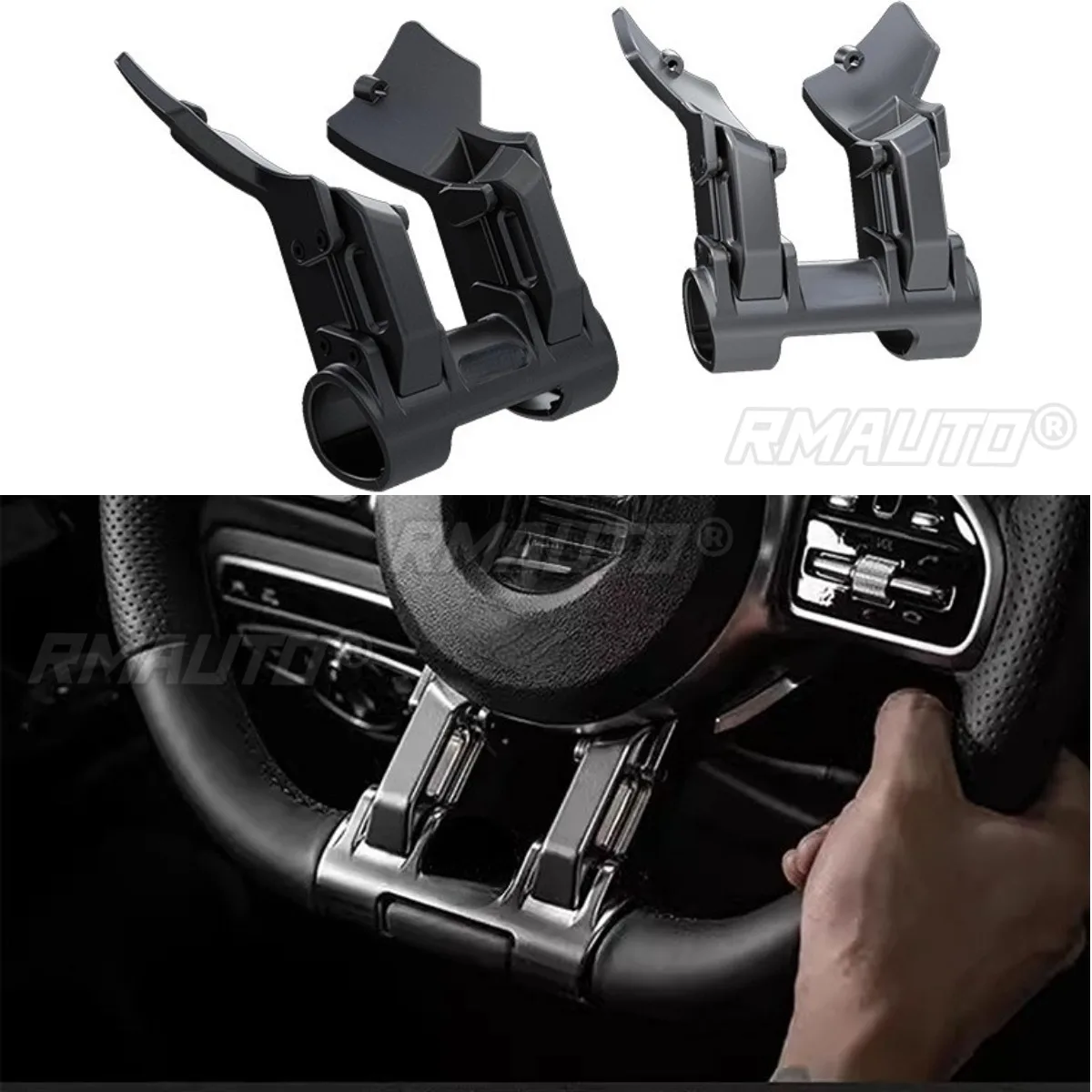 Steering Wheel Frame Steering Wheel Link Swing Arm Chin Body Kit For Benz G500 G63 G350 G400D 2018-2022 Exterior Accessories