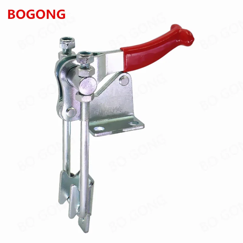 BO GONG GH-40344 Latch-Action Toggle Clamp Quick Release U Bolt Self-lock Catch Clip 900Kg Capacity toggle clamp latch GH40344