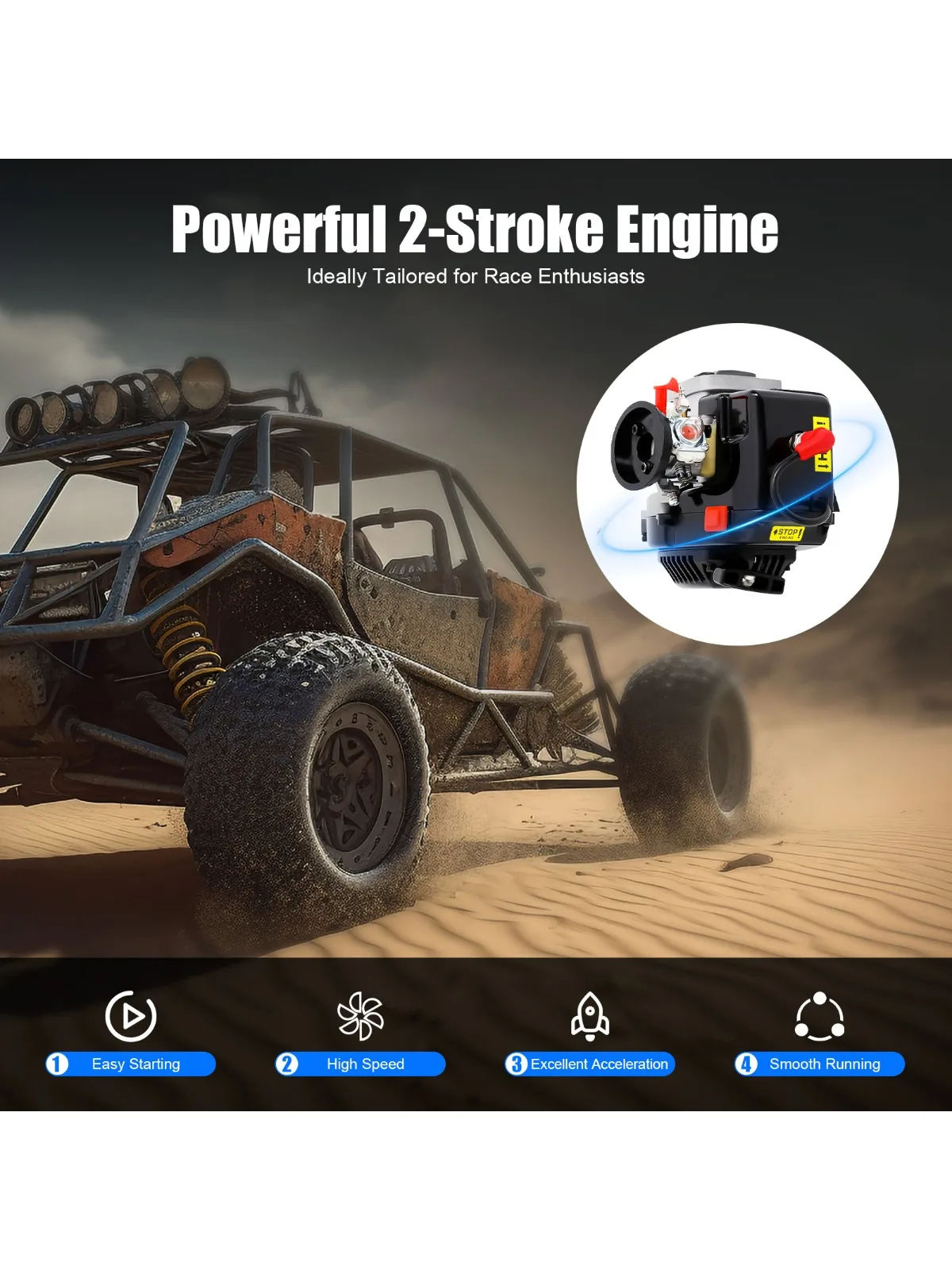 2-Stroke 4-Bolt 30.…