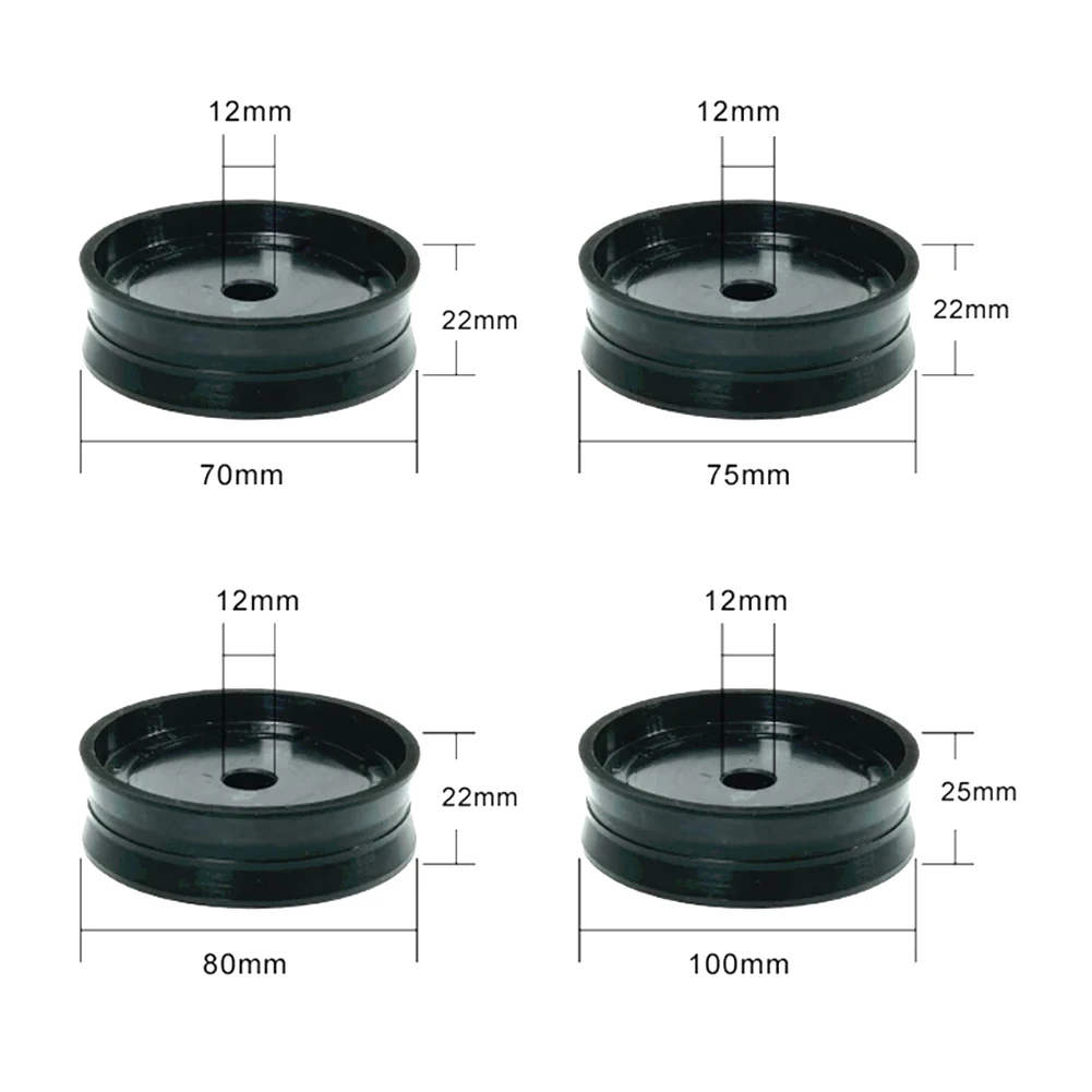 

70/75/80/100mm Air Cylinder Piston Tyre Changer Rubber Plug Part Fittings Cylinder Piston Engine Rubber Plug Repair Accessories