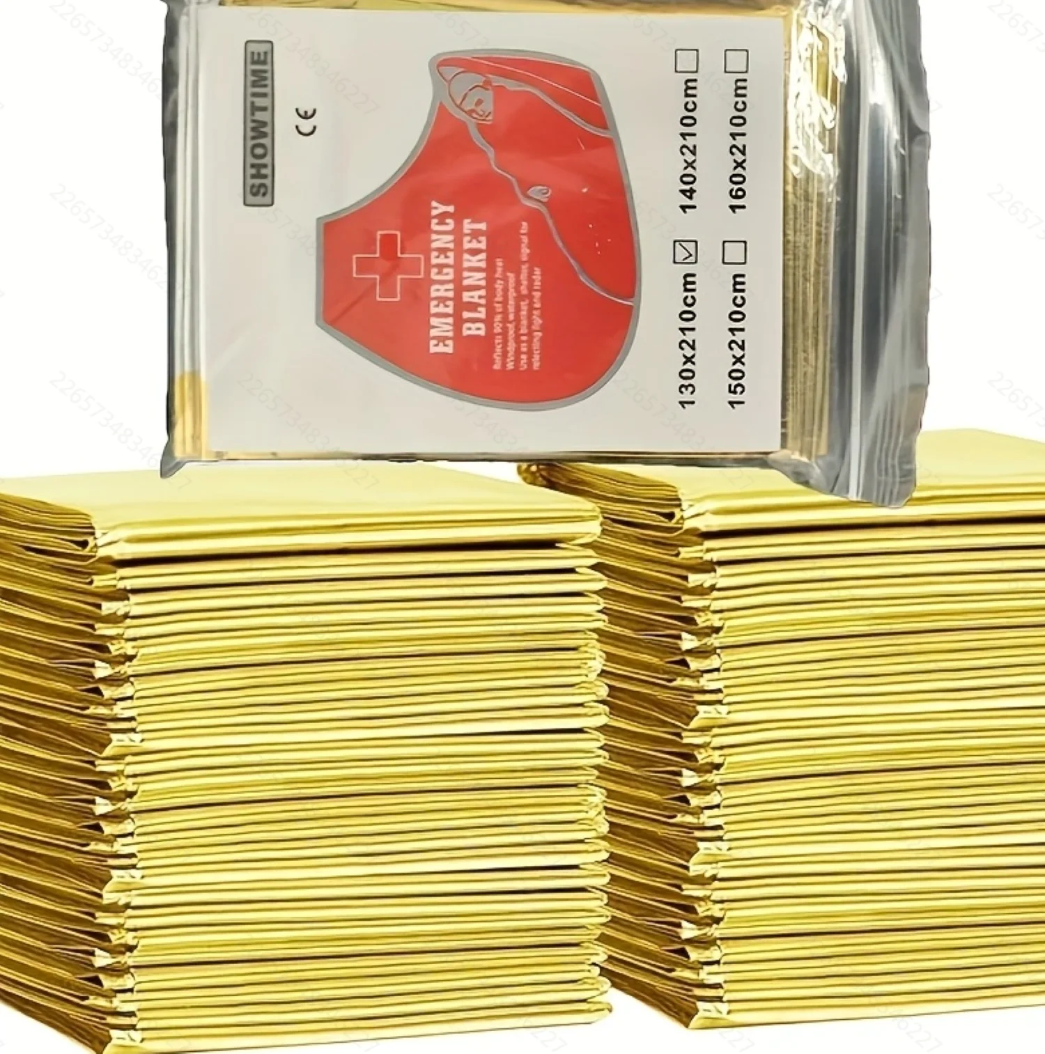 Mountaineering camping emergency blanket, hiking heatstroke prevention device