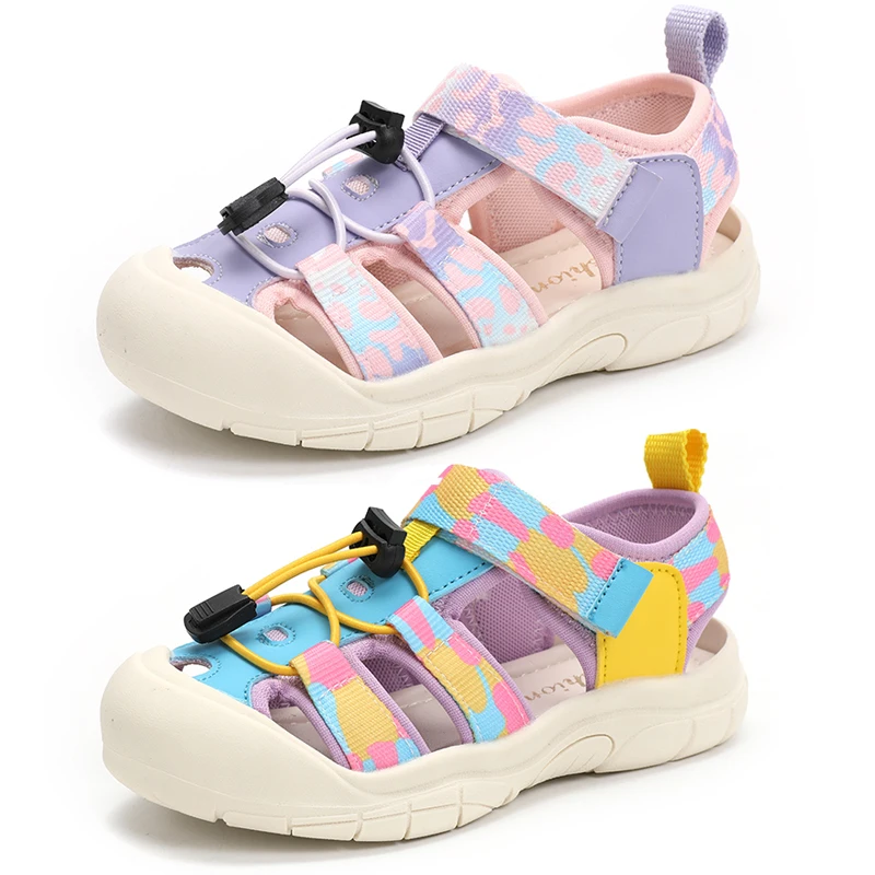 Sport-Sandalen für Jungen und Mädchen, Sommer-Sandalen für Kinder mit geschlossener Zehenpartie, Outdoor-Sandalen, sportliche Wasserschuhe, Sandalen für Kinder, Pool- und Strandsandalen