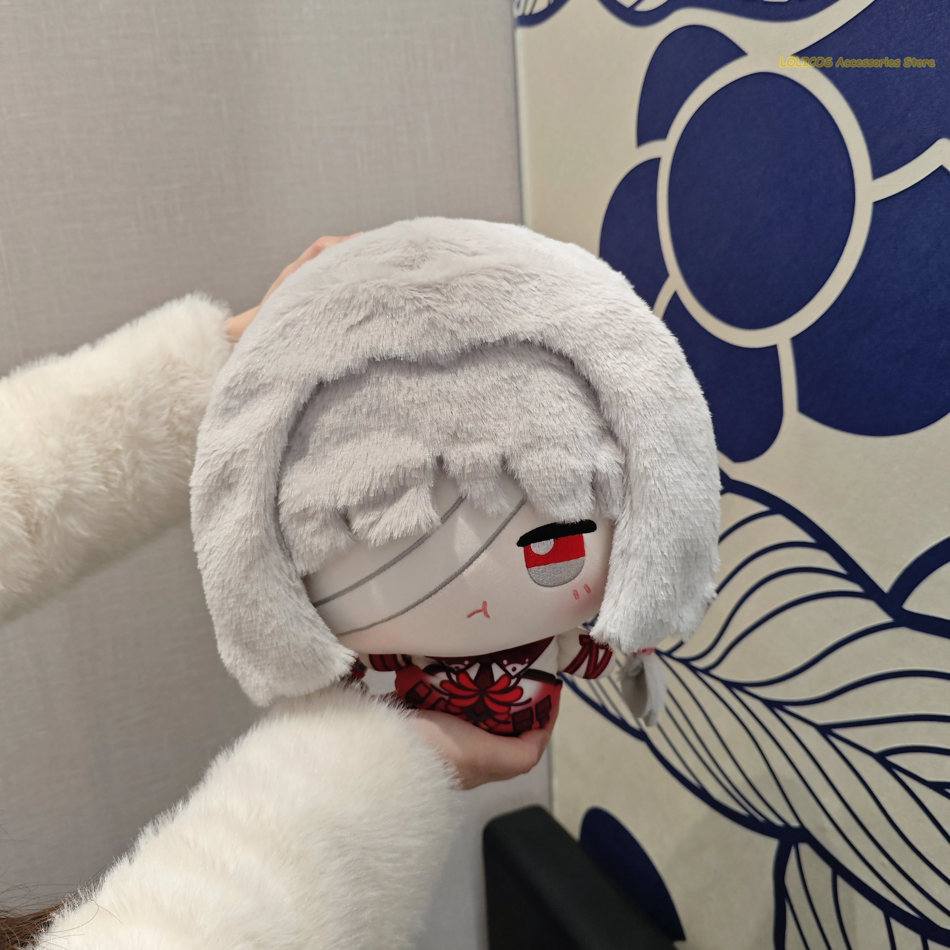 Game Wuthering Waves Phrolova Big Head Figure Maumet Puppet Plushie 30cm Pillows Pillow Cosplay Cushion Halloween Anime Gift