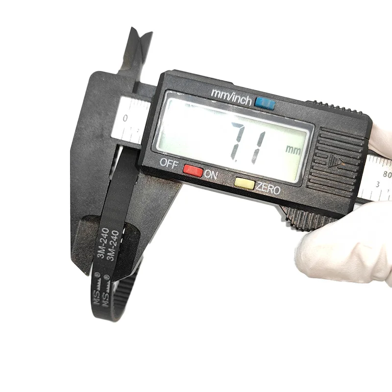 2pcs Vacuum Cleaner Parts,Circumference 240mm Width 7mm 3M-240-7 Belts Vacuum Cleaner Repair Accessories