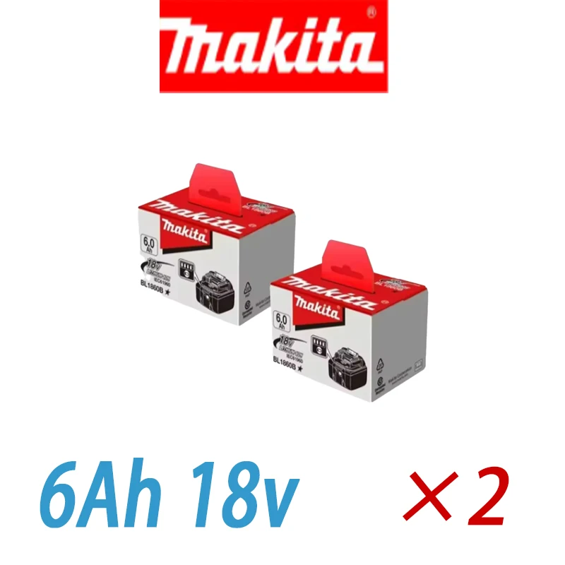 

Original Makita battery,18V 6.0Ah rechargeable battery, replacing Makita BL1830B L1840B L1850B L1860B,power tool battery