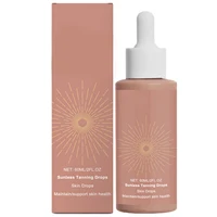 Gotas autobronceadoras de 60ml, bronceador de sandía, gotas bronceadoras hidratantes para beber, solución bronceadora solar instantánea con brillo Natural