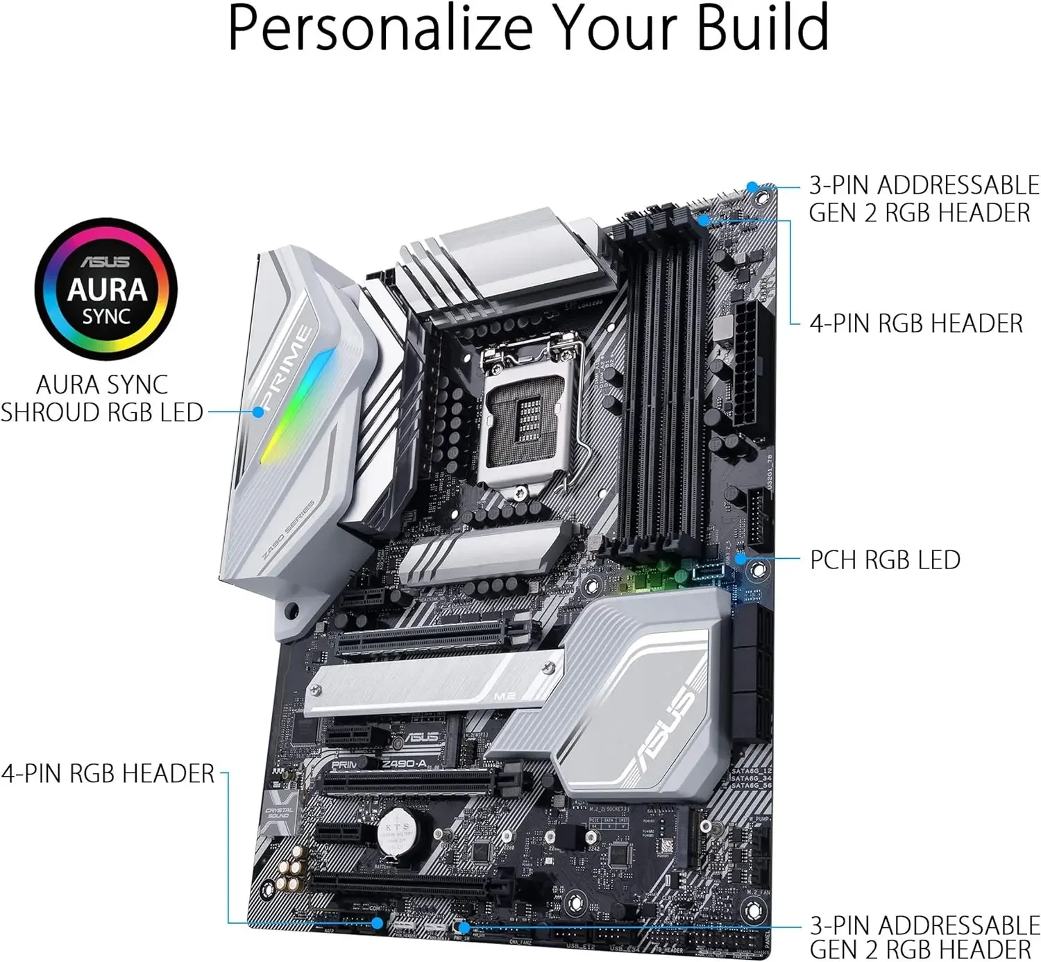 ASUS ROG Z490-A LGA 1200 (Intel 10e génération) Z490 SATA 6 Gb/s ATX Carte mère Intel