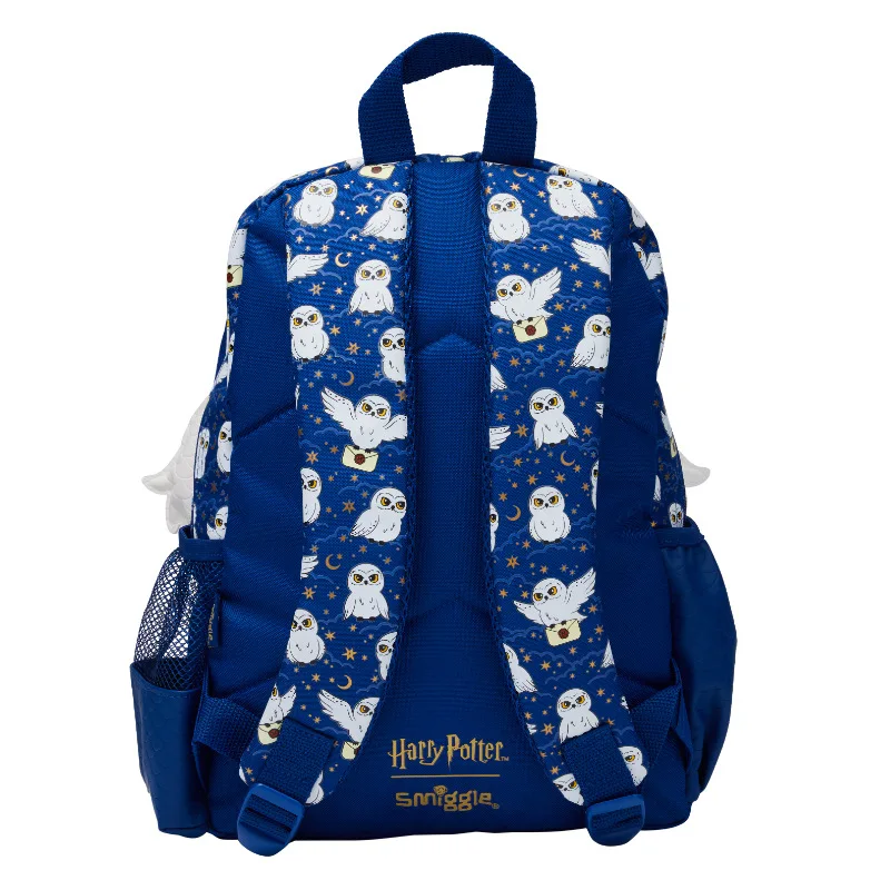 Genuine Australia Smiggle Owl School Bag Elementary School Student Cartoon Backpack Large Capacity Backpack Cartoon Tritan Box