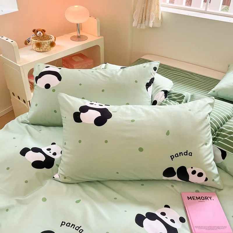 

2Pac Cartoon Cotton Pillowcase Pure Cotton Pillowcase 48x74cmx2 Household Pillowcase Bad Bunny 카트 Anime
