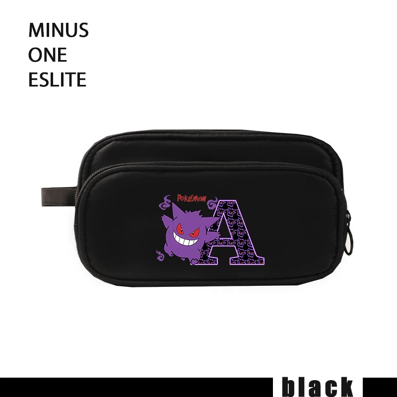

Pokemo Anime Pencil Bag Boys Girls Fashion Pencil Pouch Cartoon Students Storage Bag Stationery Kids Student School Supplie gift