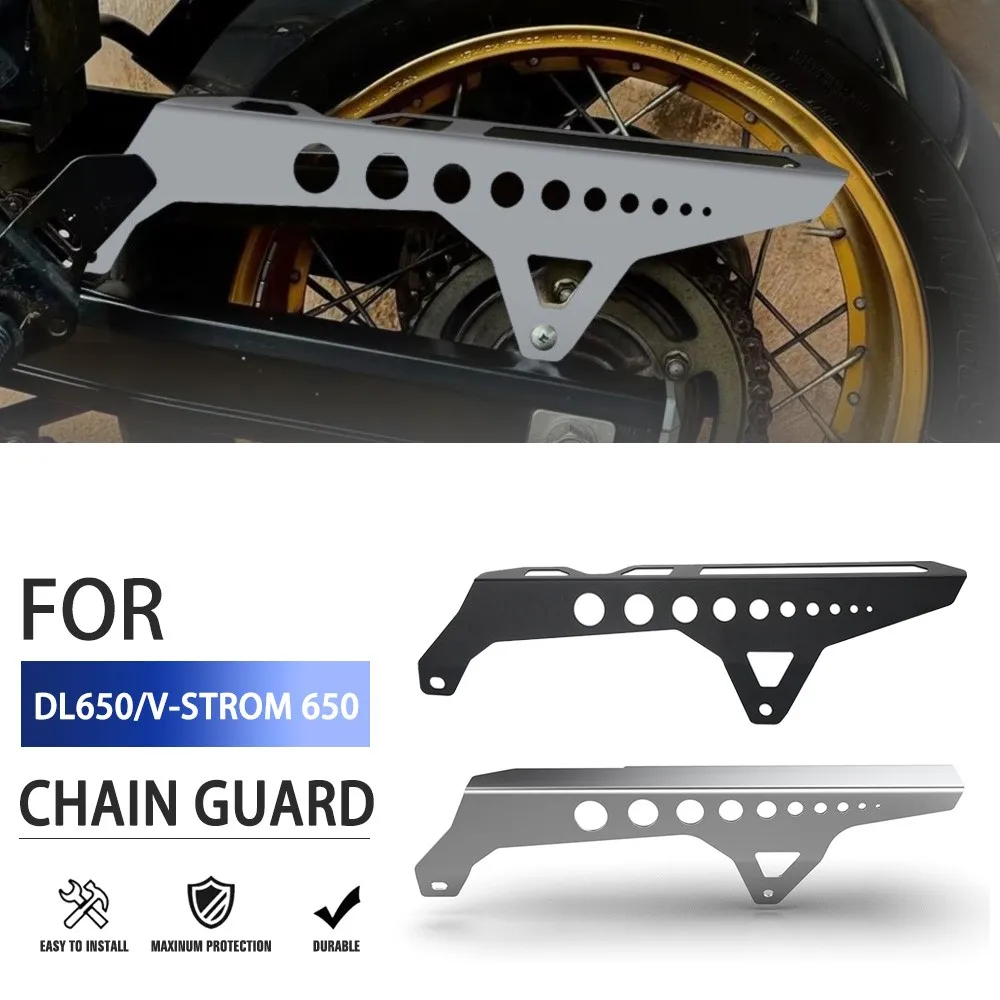 

For Suzuki SV1000N 2003-2007 SV1000S 2004 2005 2006 2007 DL1000 / V-Strom 1000 2014-2019 Motorcycle Chain Guard Protection Parts