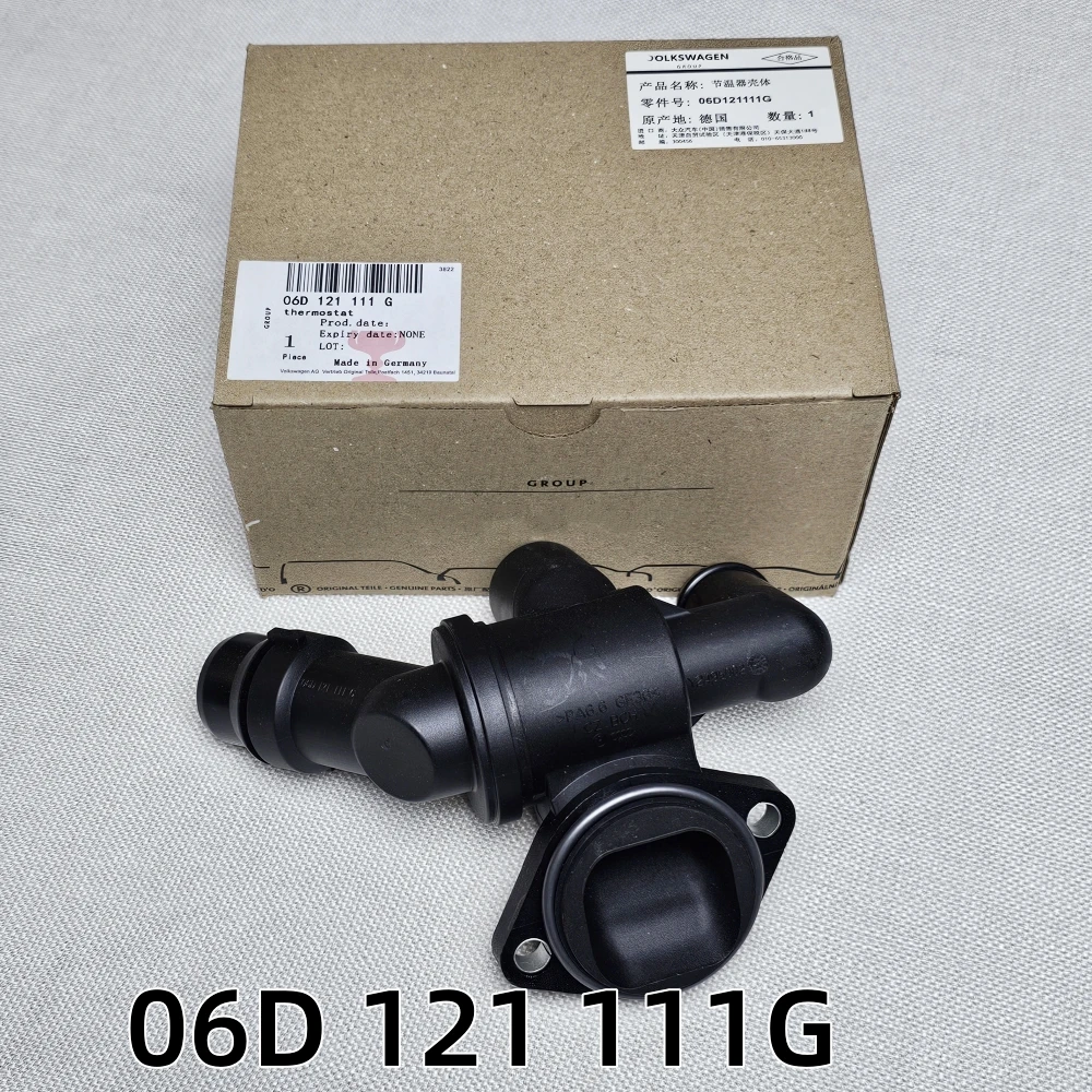 Engine Coolant Thermostat Housing Assembly 06F121111F For Audi A3 Base 2.0 L4 TT 06D121111G 11654024036