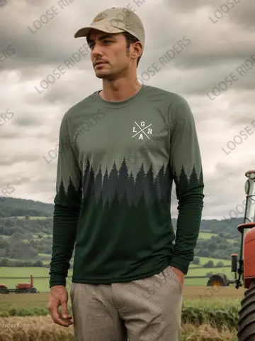 2025 Gevşek Rider Mtb Gömlek Motokros forması Enduro Dağ Bisikleti Forması Sürme Yokuş Aşağı Yarış Maillot Ciclismo bisikletçi giysisi