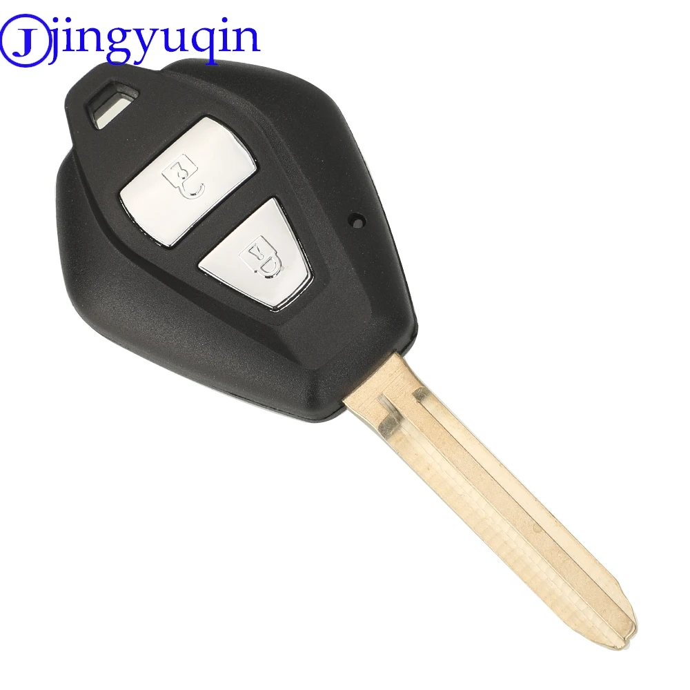 Jingyuqin 433.92Mhz ID46 Chip ASK 2 pulsanti chiave per auto a distanza per ISUZU D-Max 2 chiave completa per auto