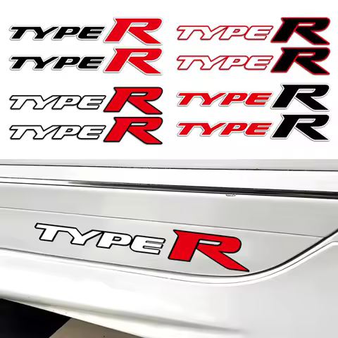 For Civic Type R Reflective Car Stickers Automobile Body Windshield Window Decor Vinyl Decals Accessories Accesorios Para Auto