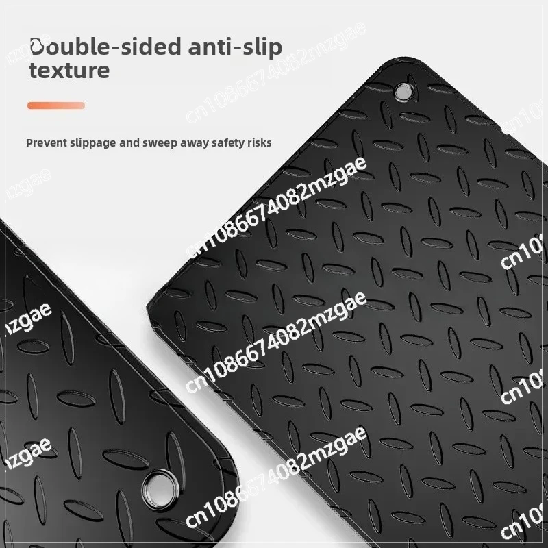 سجادات ذوبان الثلج الساخنة، حصيرة تسخين غير قابلة للانزلاق، حصيرة ذوبان الثلج والثلج في الشتاء للسلالم الخارجية والخطوات والممرات #6