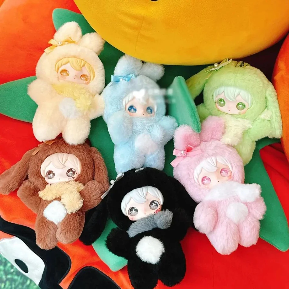 Nuevo lindo conejo Shyshy Sparkle Open The Shining World Series caja ciega llavero sorpresa de moda muñeca mochila colgante juguetes regalos