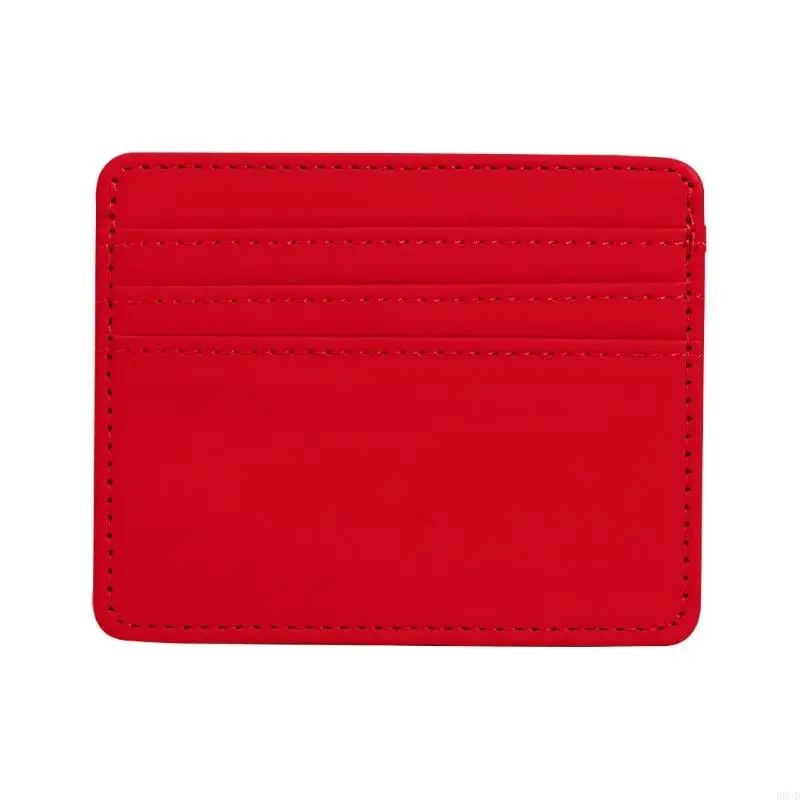 D0UD Casual Credit Card Holder RFID Blocking for Case for Men Women Pu Leather Wallet Cards for Case Business Purse