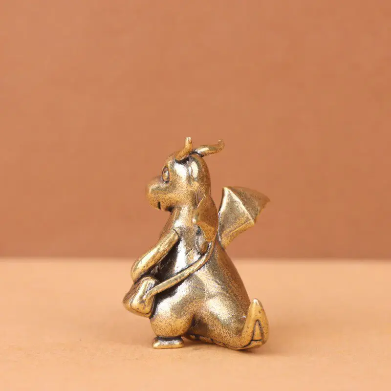 Pokémon Messingfigur Glurak Blastoise Dragonite Bulbasaur Brüllender Flugdrache Statue Tierfiguren Modell Dekoration Geschenk – Detail 26