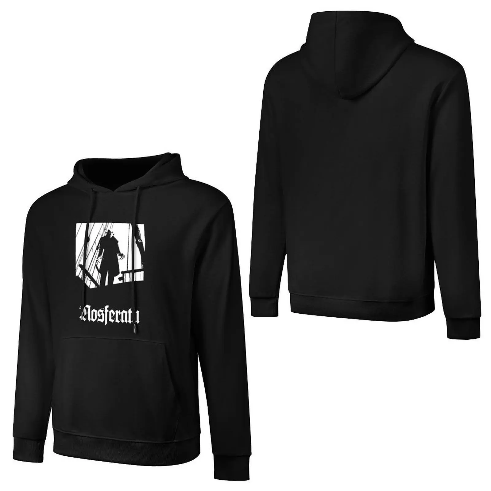 Nosferatu black Pullover Hoodie fashion men men's autumn clothes japanese style men's winter sweater hoodies for men