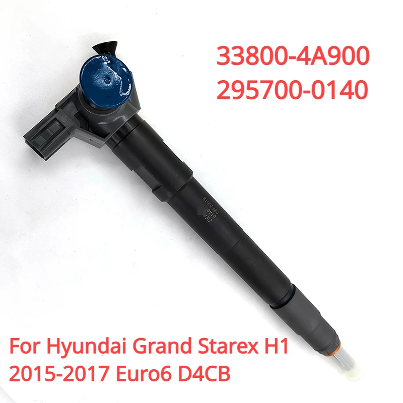 

33800-4A900 295700-0140 новый дизельный топливный инжектор для Delphi Hyundai Grand Starex H-1 2015-2017 Euro6 D4CB