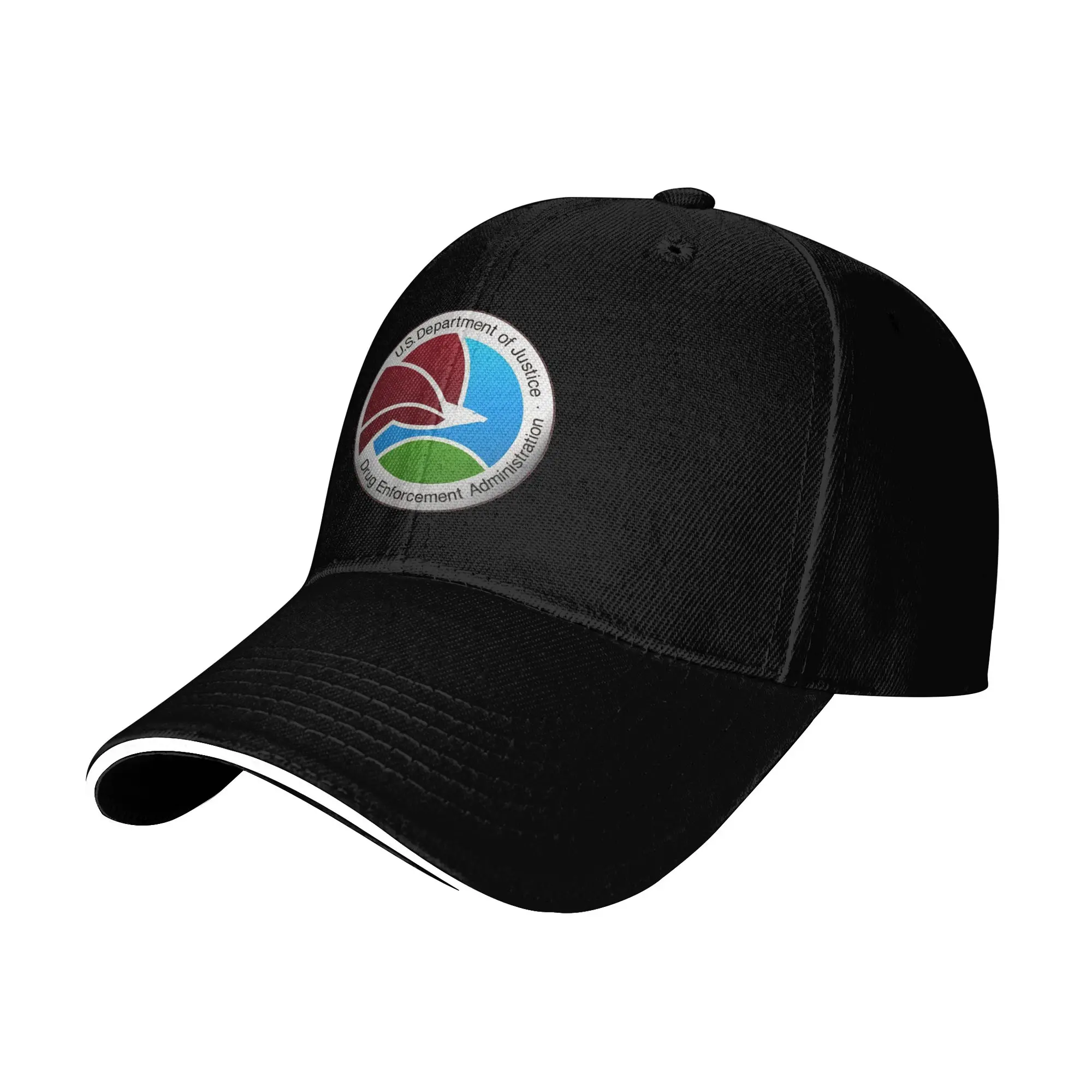 DEA US Federals Interdiction Agency Baseball Caps Casual  Sandwich Caps Unisex Polyester Sun Hat Workouts