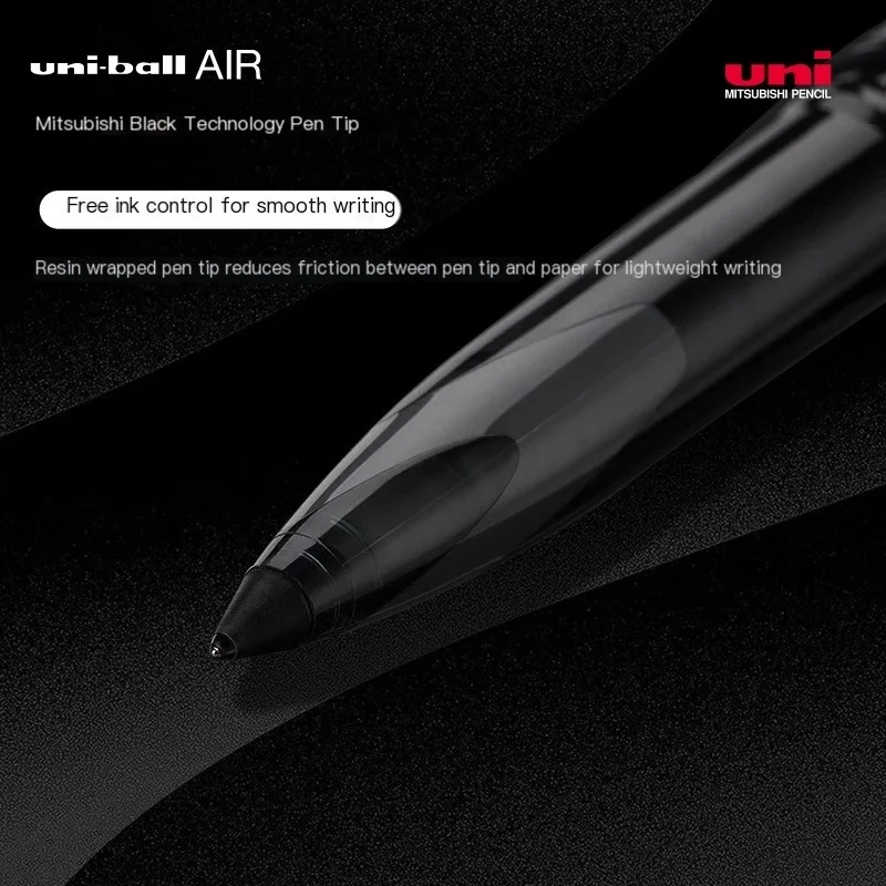 New Uni Ball AIR Gel Pen UBA-188 0.5MM Japanese Stationery Black Technology Straight Liquid  Control Ink Signature Canetas